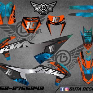 קיט מדבקות ל KTM SXF 2019-2022 EXC 2020-2023 V69