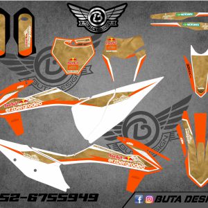 קיט מדבקות ל KTM SXF 2019-2022 EXC 2020-2023 V85