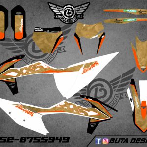קיט מדבקות ל KTM SXF 2019-2022 EXC 2020-2023 V88