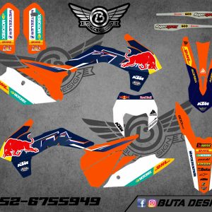 קיט מדבקות ל KTM SXF 2013-2015 EXC 2014-2016 v77
