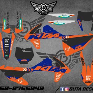 קיט מדבקות ל KTM SXF 2016-2018 EXC 2017-2019 V113