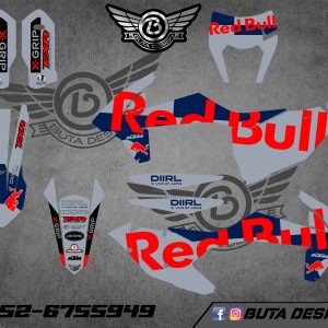 קיט מדבקות ל KTM SXF 2016-2018 EXC 2017-2019 V121