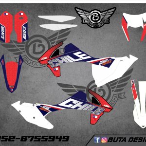 קיט מדבקות ל KTM SXF 2016-2018 EXC 2017-2019 V14