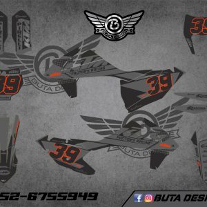 קיט מדבקות ל KTM SXF 2016-2018 EXC 2017-2019 V29