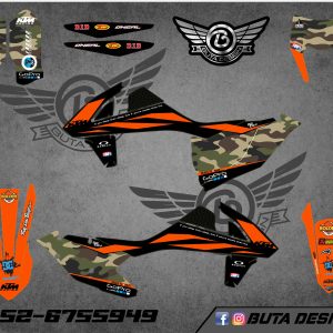 קיט מדבקות ל KTM SXF 2016-2018 EXC 2017-2019 V49