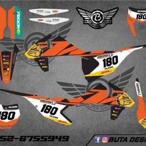 קיט מדבקות ל KTM SXF 2016-2018 EXC 2017-2019 V51