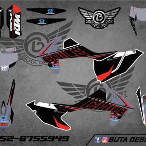 קיט מדבקות ל KTM SXF 2016-2018 EXC 2017-2019 V57