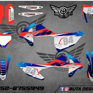 קיט מדבקות ל KTM SXF 2016-2018 EXC 2017-2019 V59