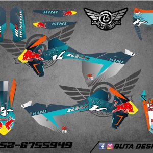 קיט מדבקות ל KTM SXF 2016-2018 EXC 2017-2019 V85