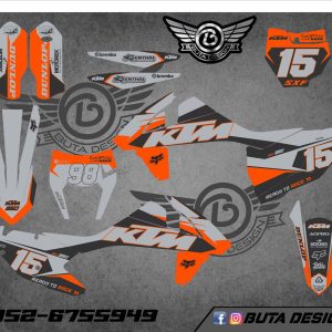 קיט מדבקות ל KTM SXF 2016-2018 EXC 2017-2019 v97