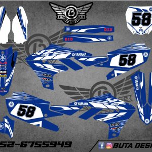 קיט מדבקות ל Yamaha YZF 450 2019-2022 YZF 250 2020-2023 V10