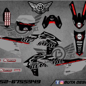 קיט מדבקות ל Yamaha YZF 450 2023-2024 YZF 250 2024 V11