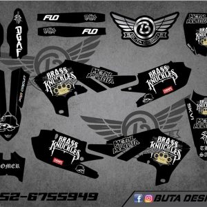 קיט מדבקות ל Yamaha YZF 450 2019-2022 YZF 250 2020-2023 V12