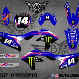 קיט מדבקות ל Yamaha YZF 450 2023-2024 YZF 250 2024 V13