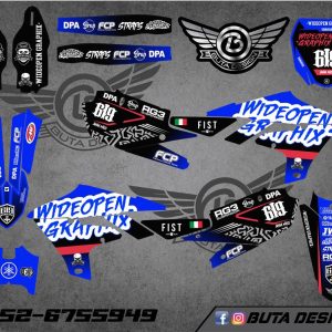 קיט מדבקות ל Yamaha YZF 450 2019-2022 YZF 250 2020-2023 V14
