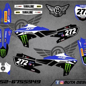 קיט מדבקות ל Yamaha YZF 450 2019-2022 YZF 250 2020-2023 V15