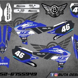 קיט מדבקות ל Yamaha YZF 450 2019-2022 YZF 250 2020-2023 V18