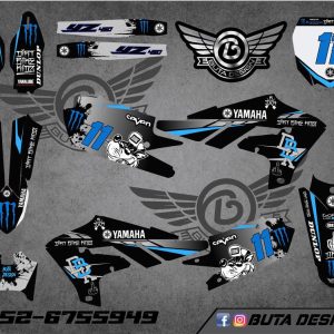 קיט מדבקות ל Yamaha YZF 450 2019-2022 YZF 250 2020-2023 V19