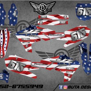 קיט מדבקות ל Yamaha YZF 450 2019-2022 YZF 250 2020-2023 V27