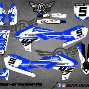 קיט מדבקות ל Yamaha YZF 450 2019-2022 YZF 250 2020-2023 V30