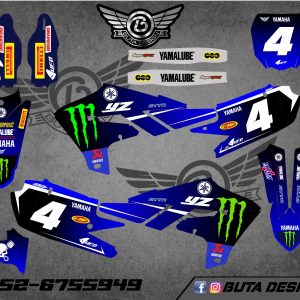 קיט מדבקות ל Yamaha YZF 450 2019-2022 YZF 250 2020-2023 V42