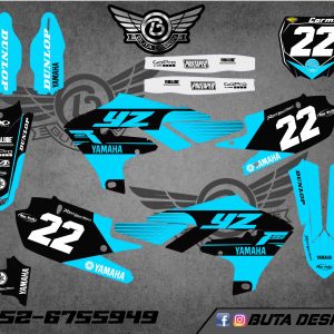 קיט מדבקות ל Yamaha YZF 450 2019-2022 YZF 250 2020-2023 V44