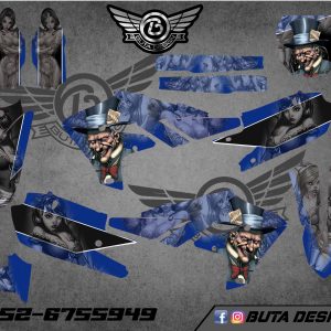 קיט מדבקות ל Yamaha YZF 450 2019-2022 YZF 250 2020-2023 V49