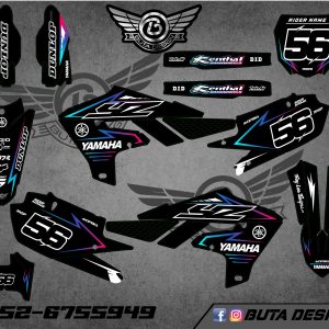 קיט מדבקות ל Yamaha YZF 450 2019-2022 YZF 250 2020-2023 V50