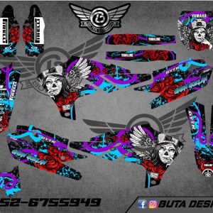 קיט מדבקות ל Yamaha YZF 450 2019-2022 YZF 250 2020-2023 V52