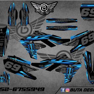 קיט מדבקות ל Yamaha YZF 450 2019-2022 YZF 250 2020-2023 V56
