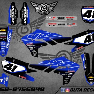קיט מדבקות ל Yamaha YZF 450 2019-2022 YZF 250 2020-2023 V57