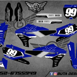 קיט מדבקות ל Yamaha YZF 450 2019-2022 YZF 250 2020-2023 V58