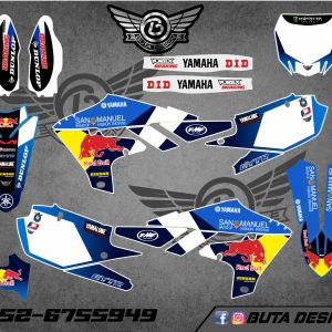 קיט מדבקות ל Yamaha YZF 450 2019-2022 YZF 250 2020-2023 V6