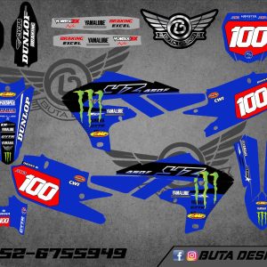 קיט מדבקות ל Yamaha YZF 450 2019-2022 YZF 250 2020-2023 V66