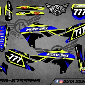 קיט מדבקות ל Yamaha YZF 450 2019-2022 YZF 250 2020-2023 V68