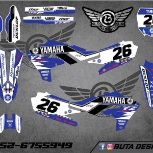 קיט מדבקות ל Yamaha YZF 450 2019-2022 YZF 250 2020-2023 V7