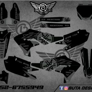 קיט מדבקות ל Yamaha YZF 450 2019-2022 YZF 250 2020-2023 V74