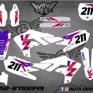 קיט מדבקות ל Yamaha YZF 450 2019-2022 YZF 250 2020-2023 V75