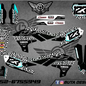 קיט מדבקות ל Yamaha YZF 450 2019-2022 YZF 250 2020-2023 V76