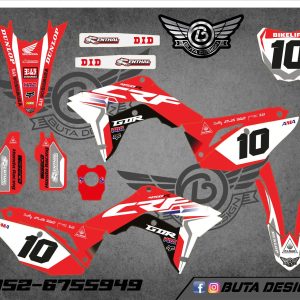 קיט מדבקות ל Honda CRF 450 2017-2020 250 2018-2021 V11