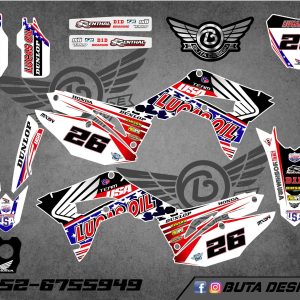 קיט מדבקות ל Honda CRF 450 2017-2020 250 2018-2021 V26