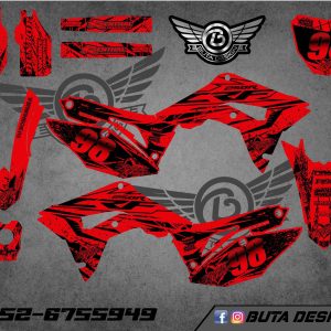קיט מדבקות ל Honda CRF 450 2017-2020 250 2018-2021 V27