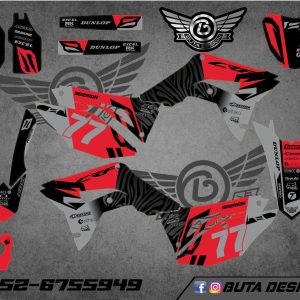 קיט מדבקות ל Honda CRF 450 2017-2020 250 2018-2021 V28