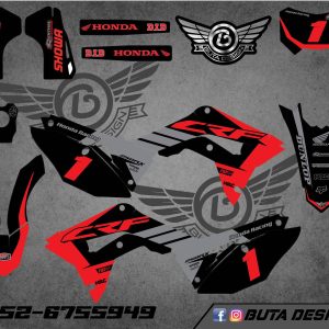 קיט מדבקות ל Honda CRF 450 2017-2020 250 2018-2021 V36