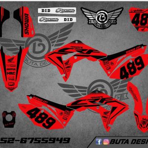 קיט מדבקות ל Honda CRF 450 2017-2020 250 2018-2021 V40