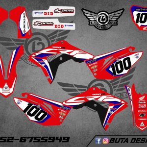 קיט מדבקות ל Honda CRF 450 2017-2020 250 2018-2021 V41