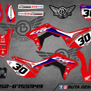 קיט מדבקות ל Honda CRF 450 2017-2020 250 2018-2021 V48
