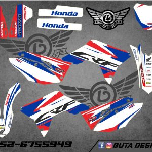 קיט מדבקות ל Honda CRF 450 2017-2020 250 2018-2021 V5
