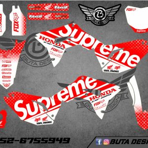 קיט מדבקות ל Honda CRF 450 2017-2020 250 2018-2021 V69