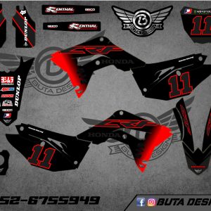 קיט מדבקות ל Honda CRF 450 2017-2020 250 2018-2021 V86